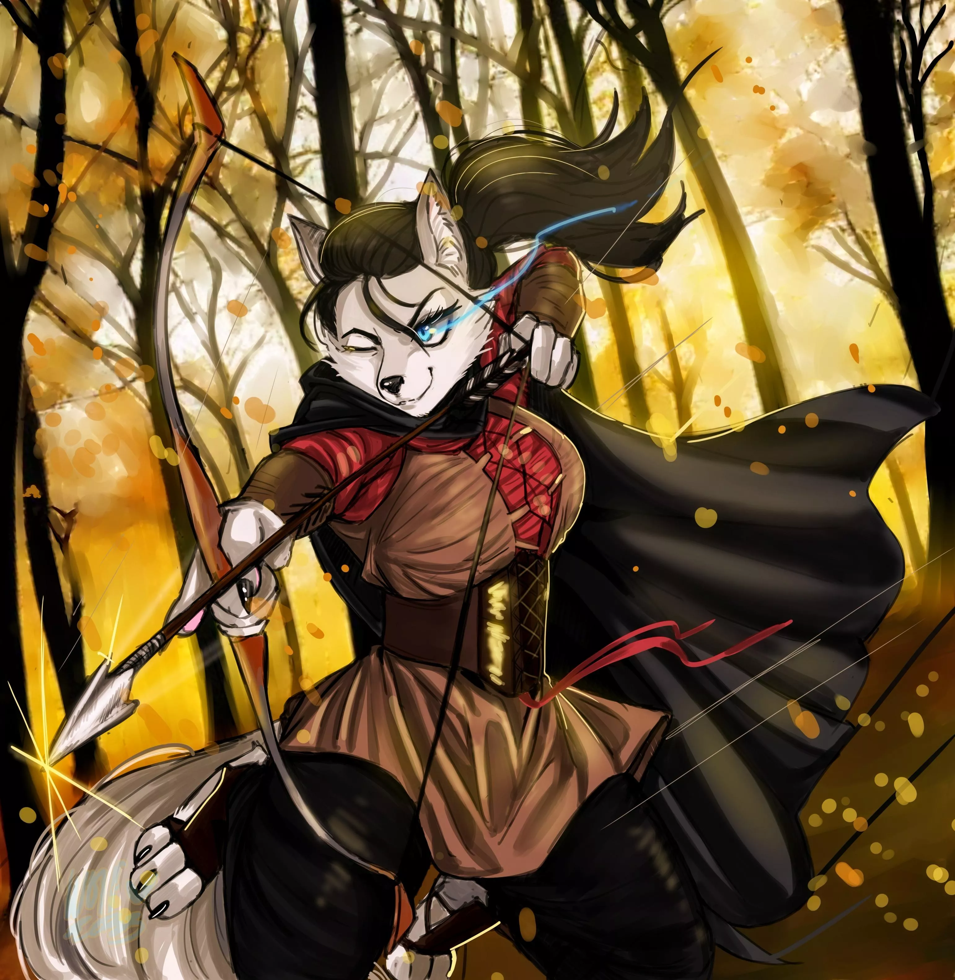 On the hunt! (SiffeyWolf)