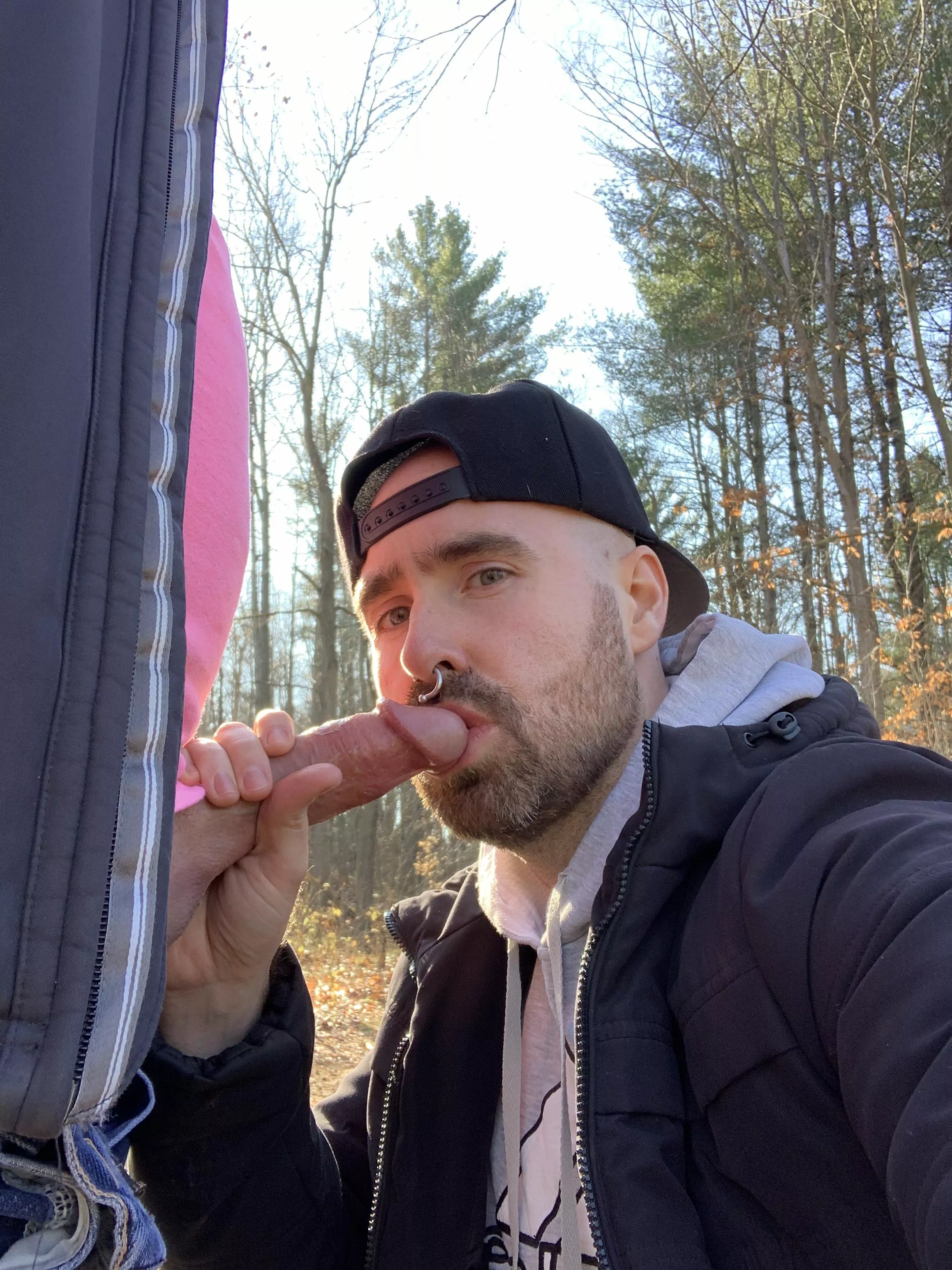 On the trails this morning