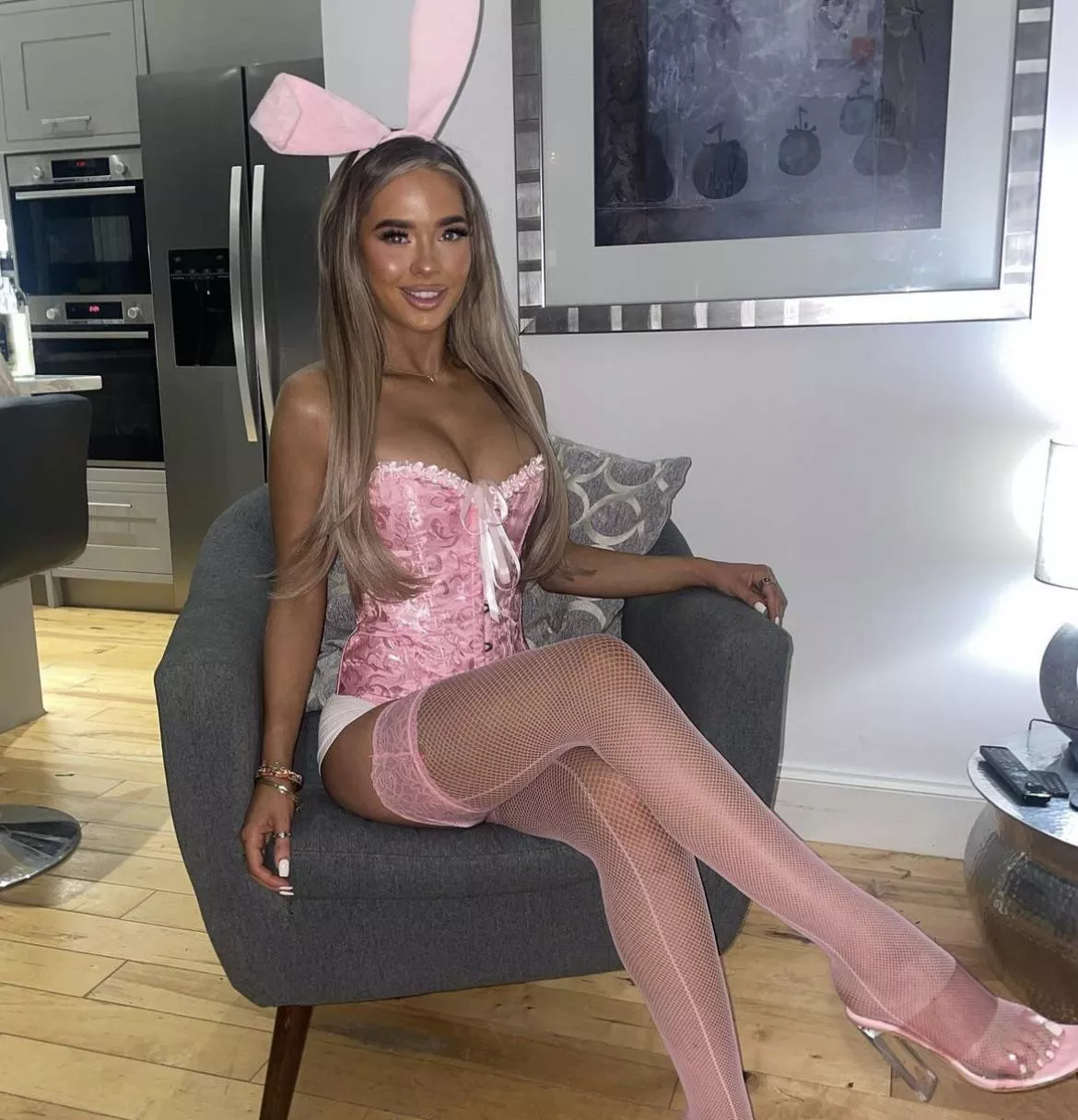 Pink bunny