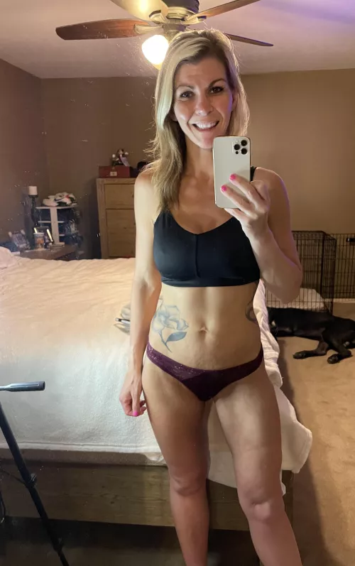 So real and raw! Tiger stripes and all!