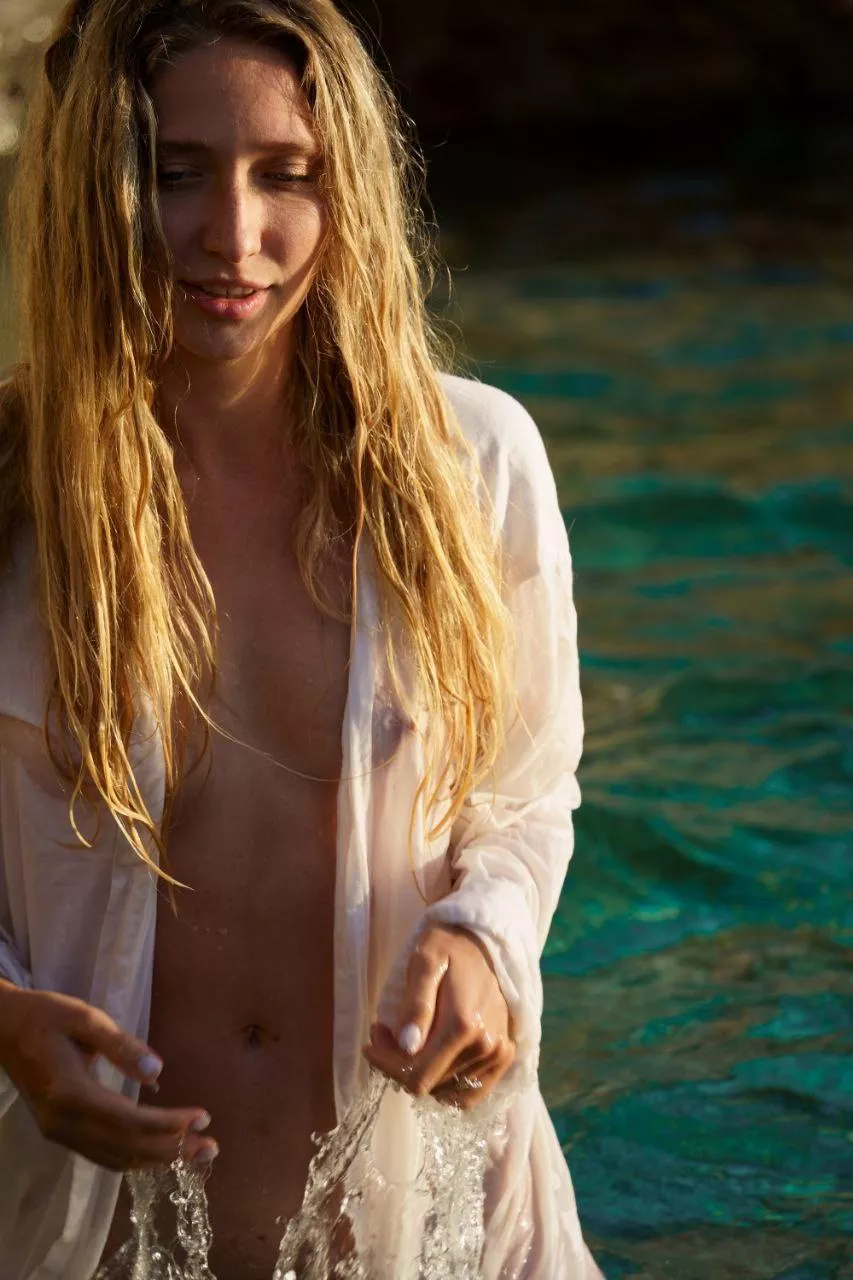 This beach was pretty crowded actually