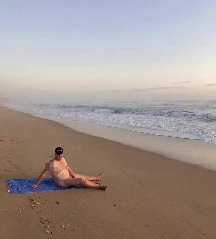 Watching the setting sun