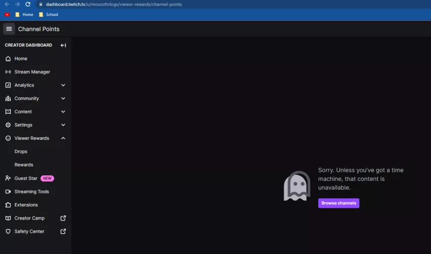 were channel points removed???