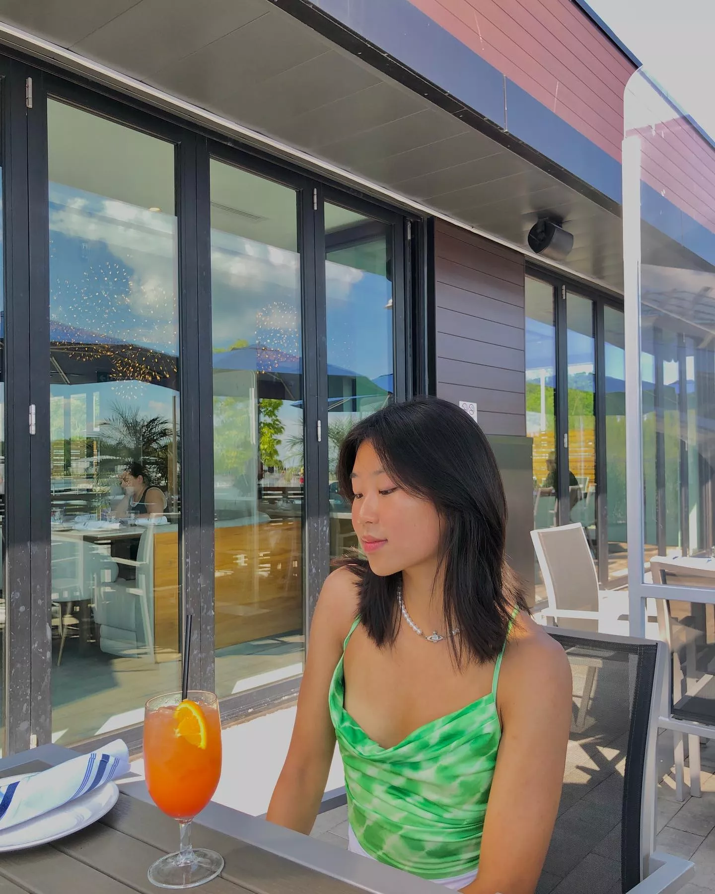 what would you do to this cute tease flaunting her tits?