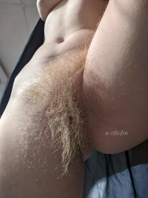 Who knew pussy hair could grow this long?