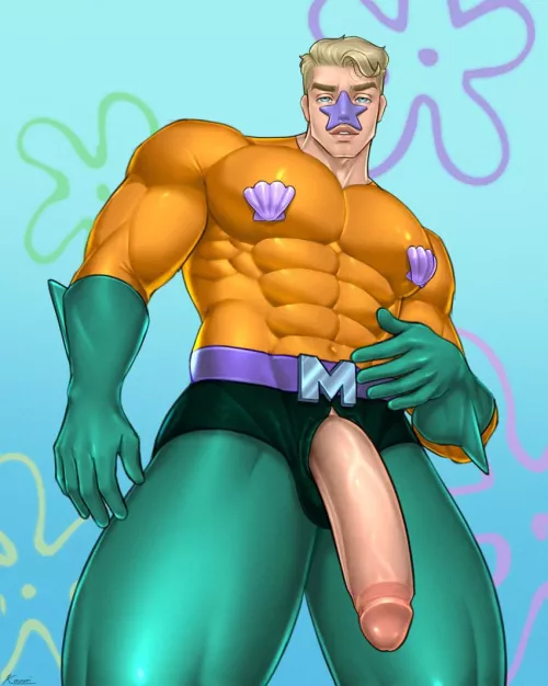 Young Mermaid Man