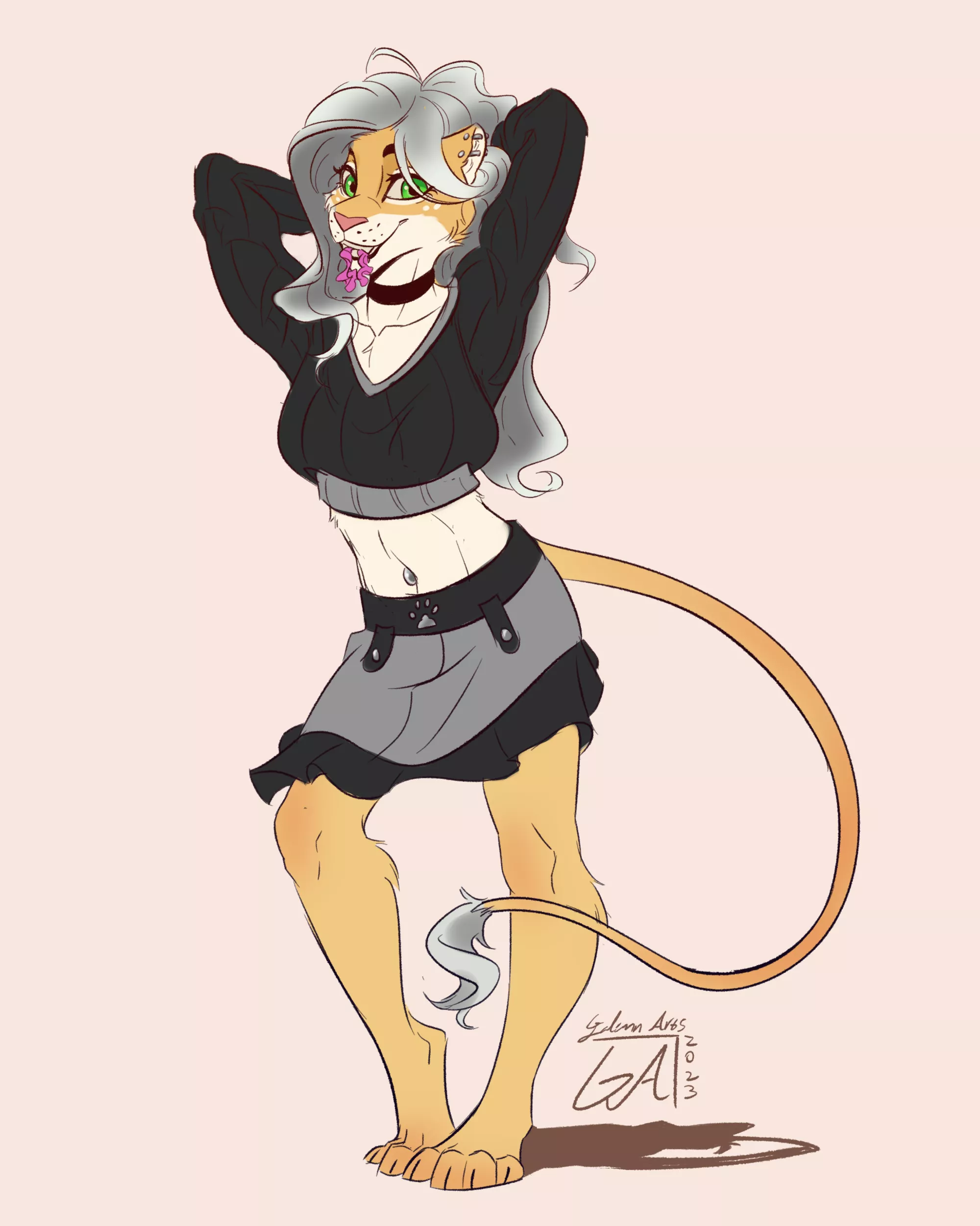 A sketch reward I did for someone on Patreon :) - Art by me🍪 (@ArtsGalinn on Twitter)