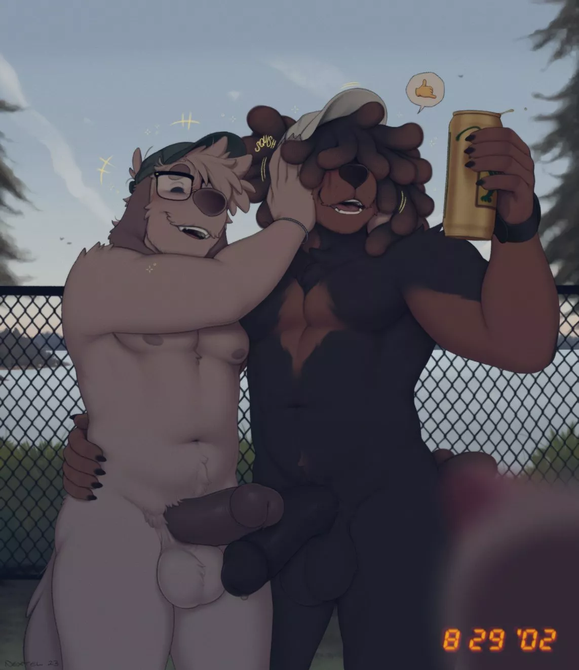 A snap from the '02 dogboy local 244 labor day party 🐶🍻🐶 (nextel)