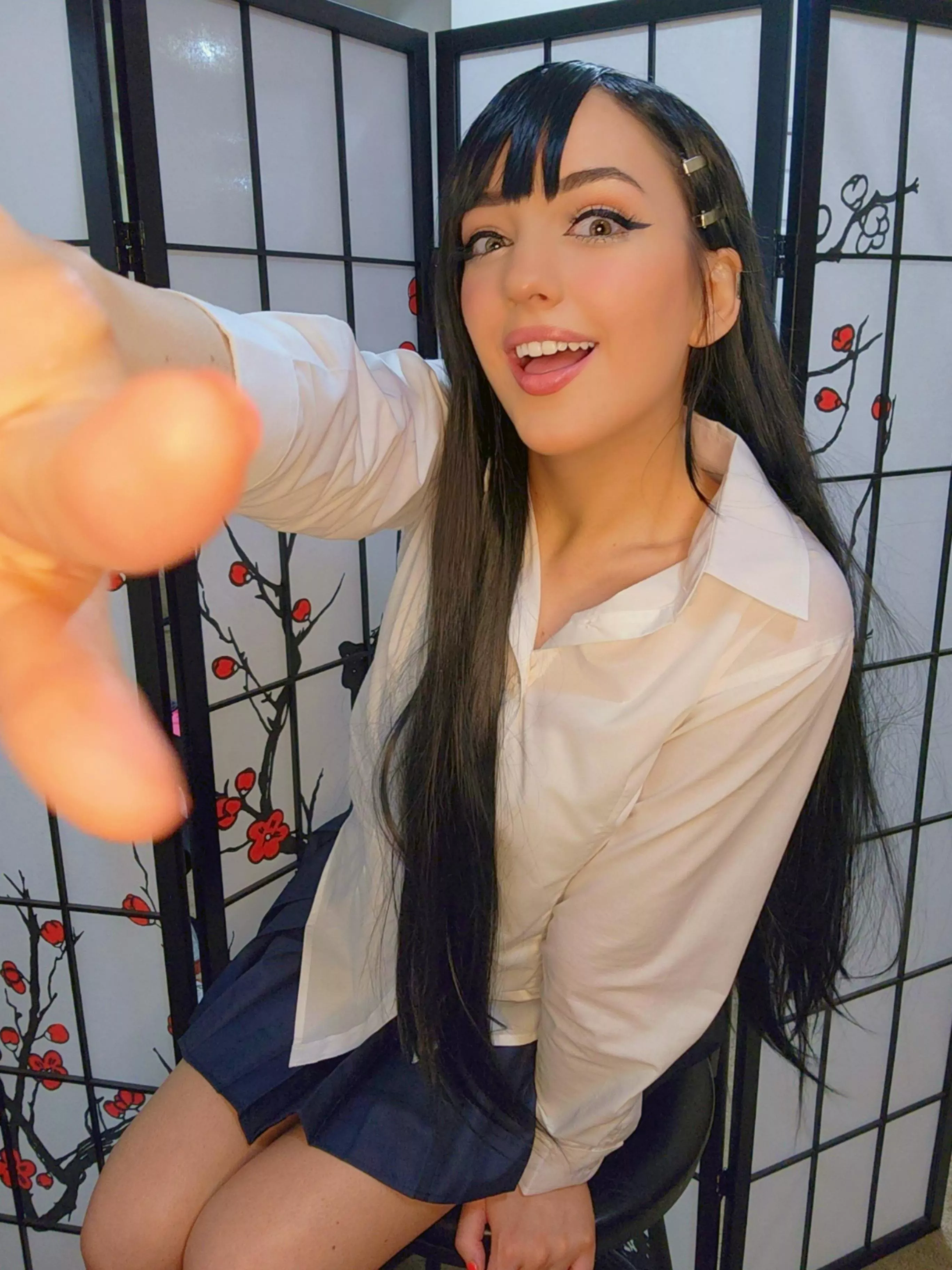 Embracing the mischievous spirit of Nagatoro with this cosplay set (𓁹󠁘◡𓁹)