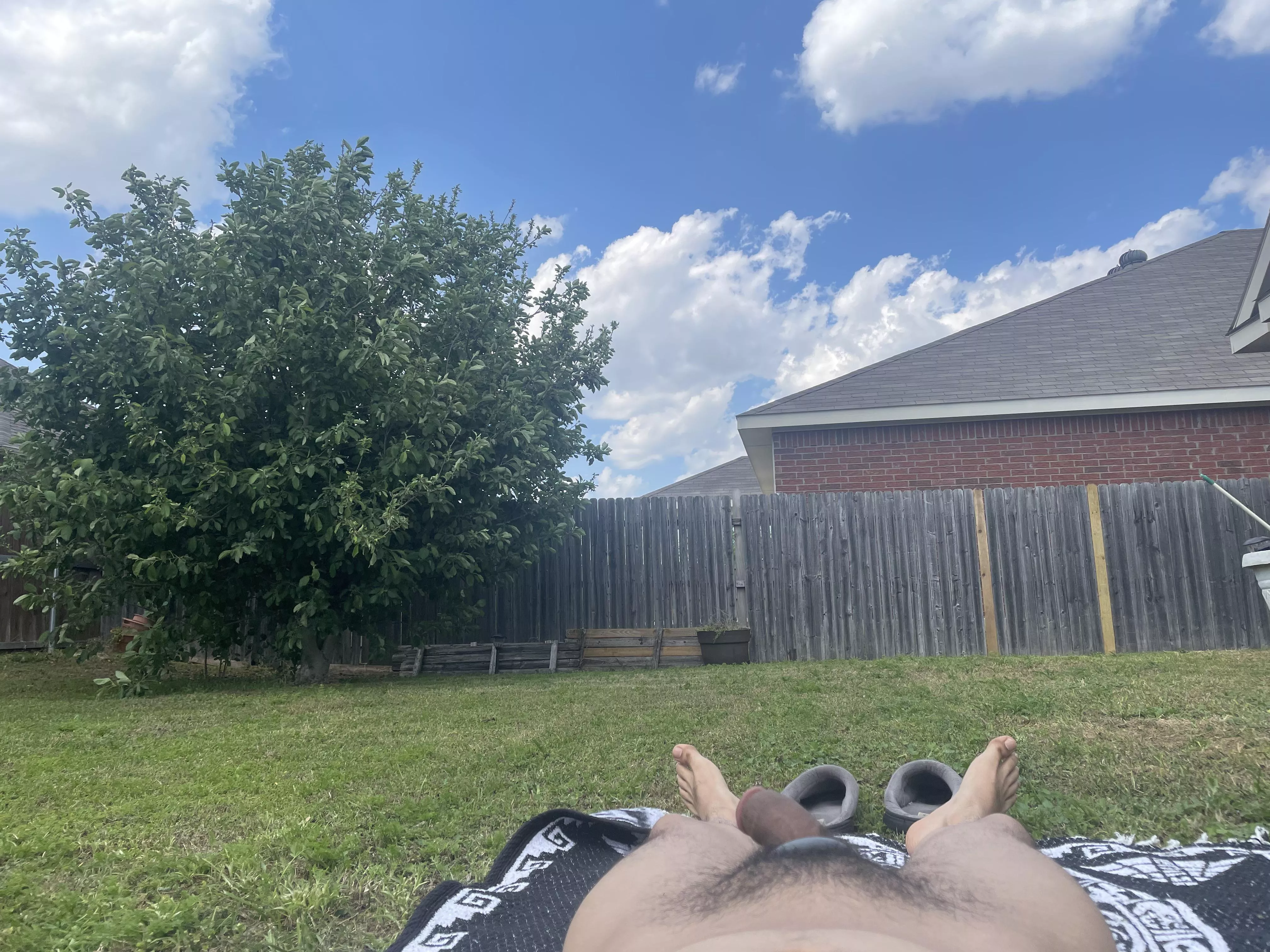 Felt great outside today in North Texas