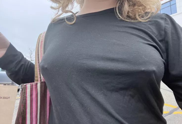 Grocery shopping. brightening up someone’s gloomy monday!