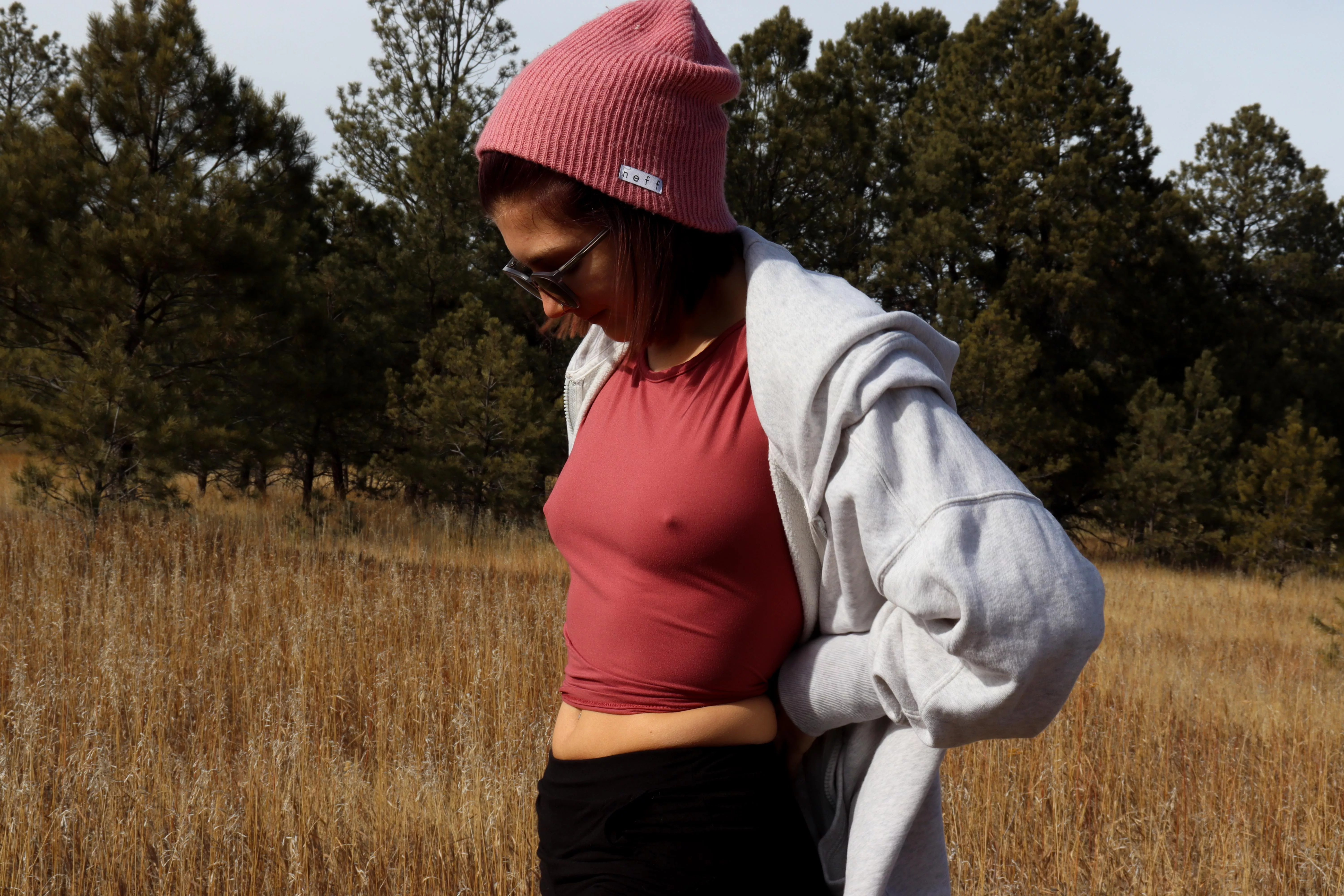 I don't think I ever wear bras anymore.