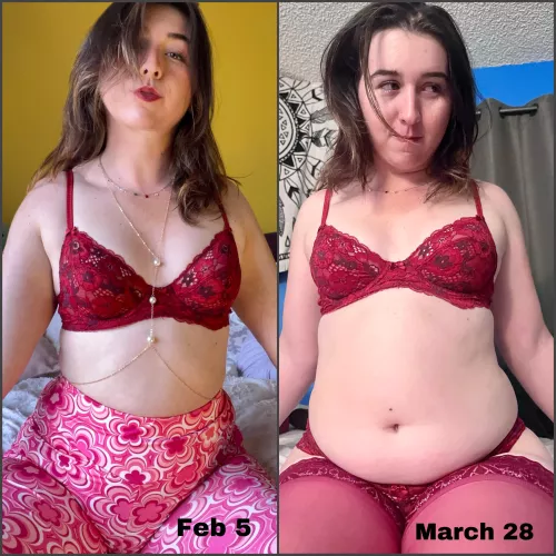 I’m not getting fat my bra just shrank in the washer..