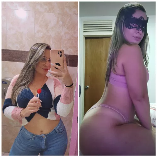 It's not much of a difference, but I would like to gain more weight 🥺