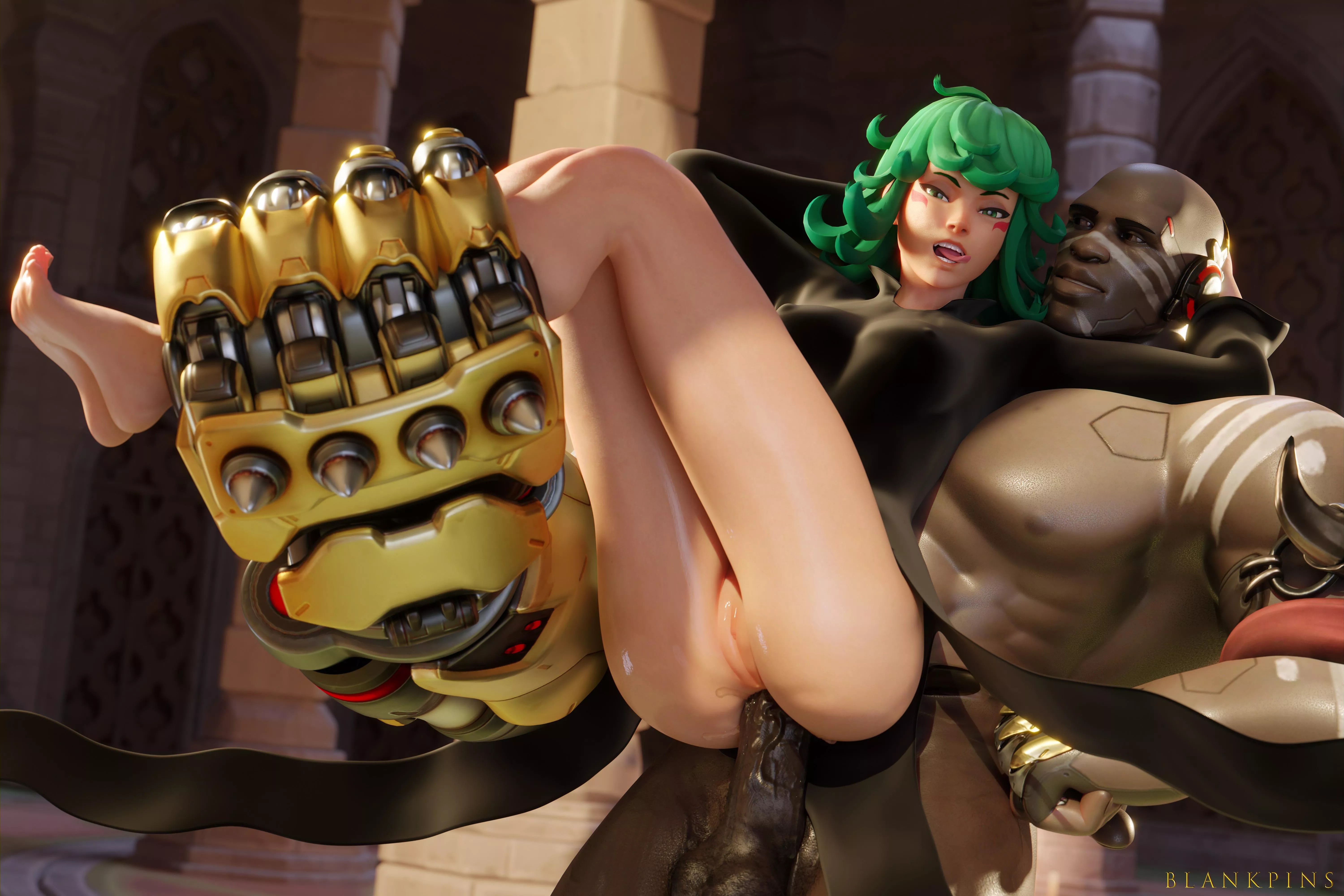 Kiriko loses against Doomfist (Blankpins)