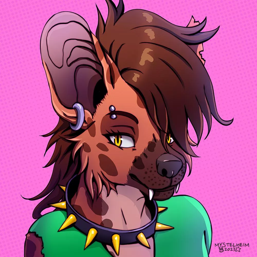 Mia, art by me