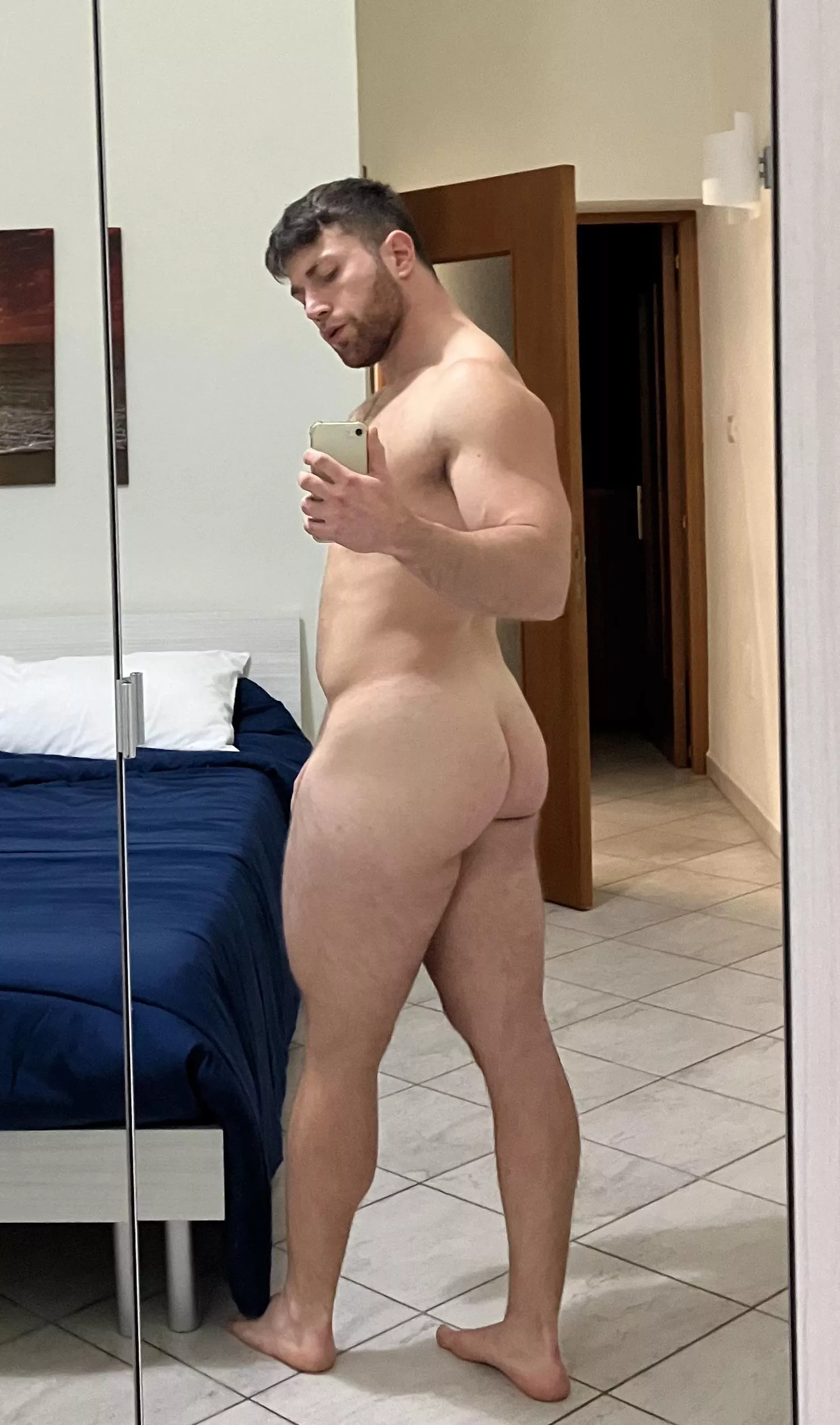 Naked at home