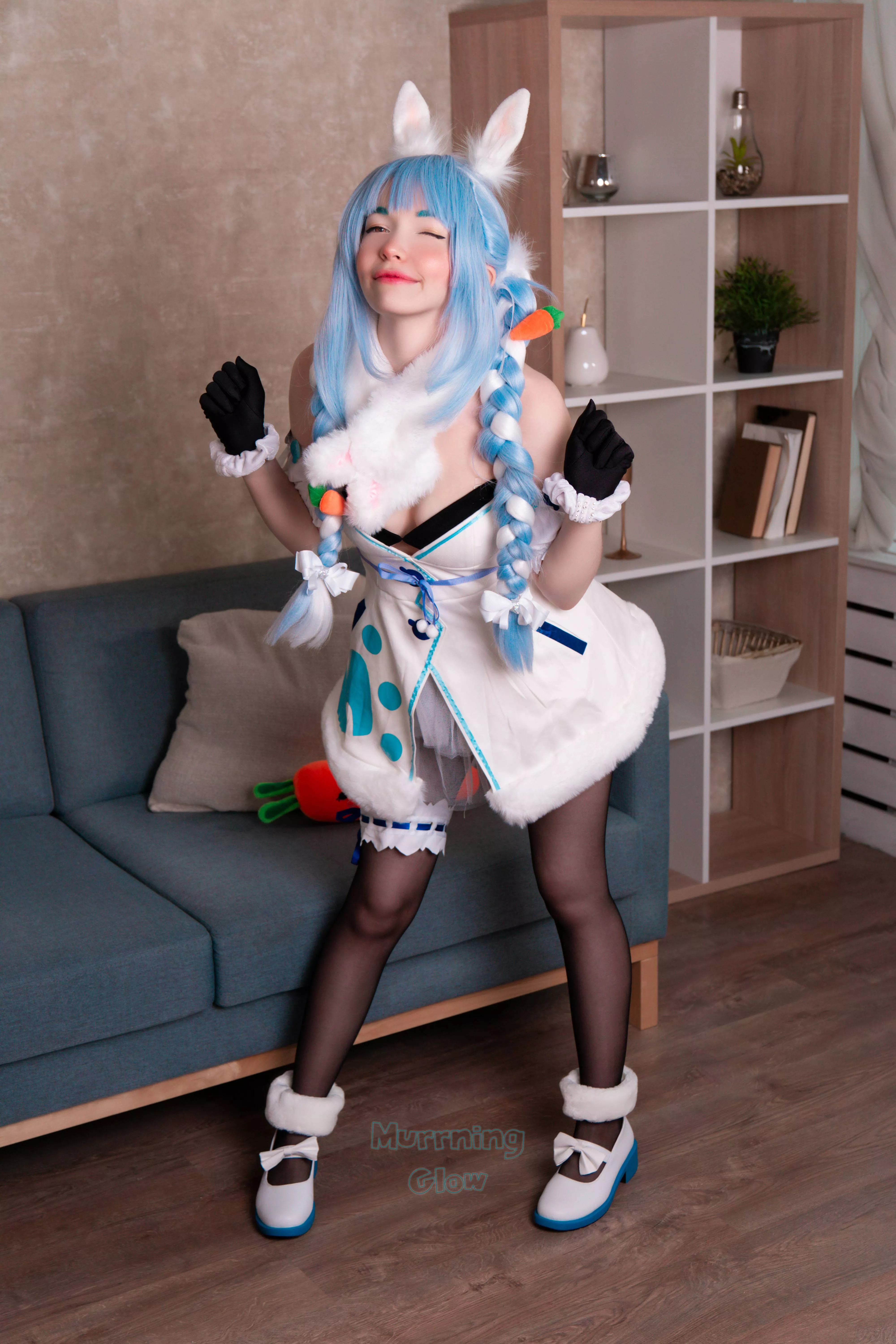 Pekora cosplay by Murrning_Glow