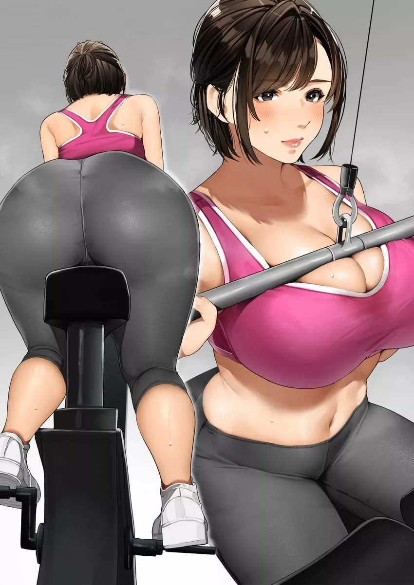 She's trying to loose some weight