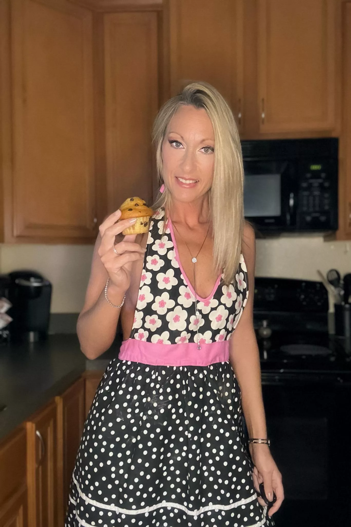 What am I wearing under my apron… hint it’s nothing