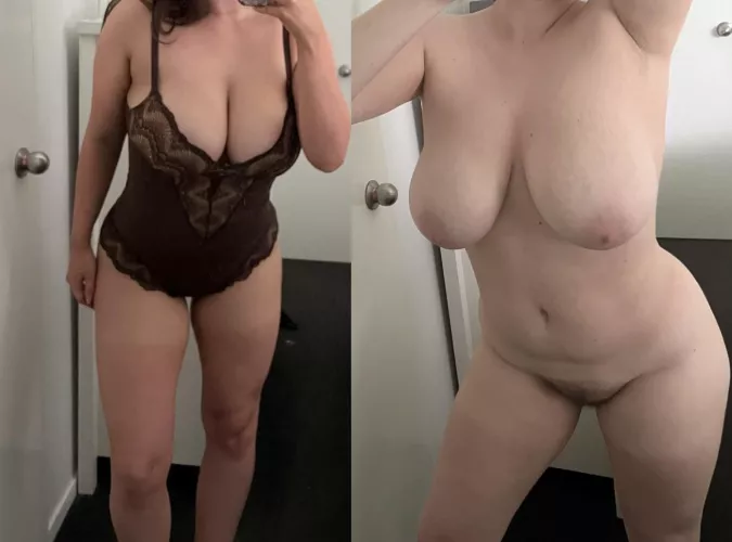 Would you guess I was hiding a hairy pussy underneath this outfit…