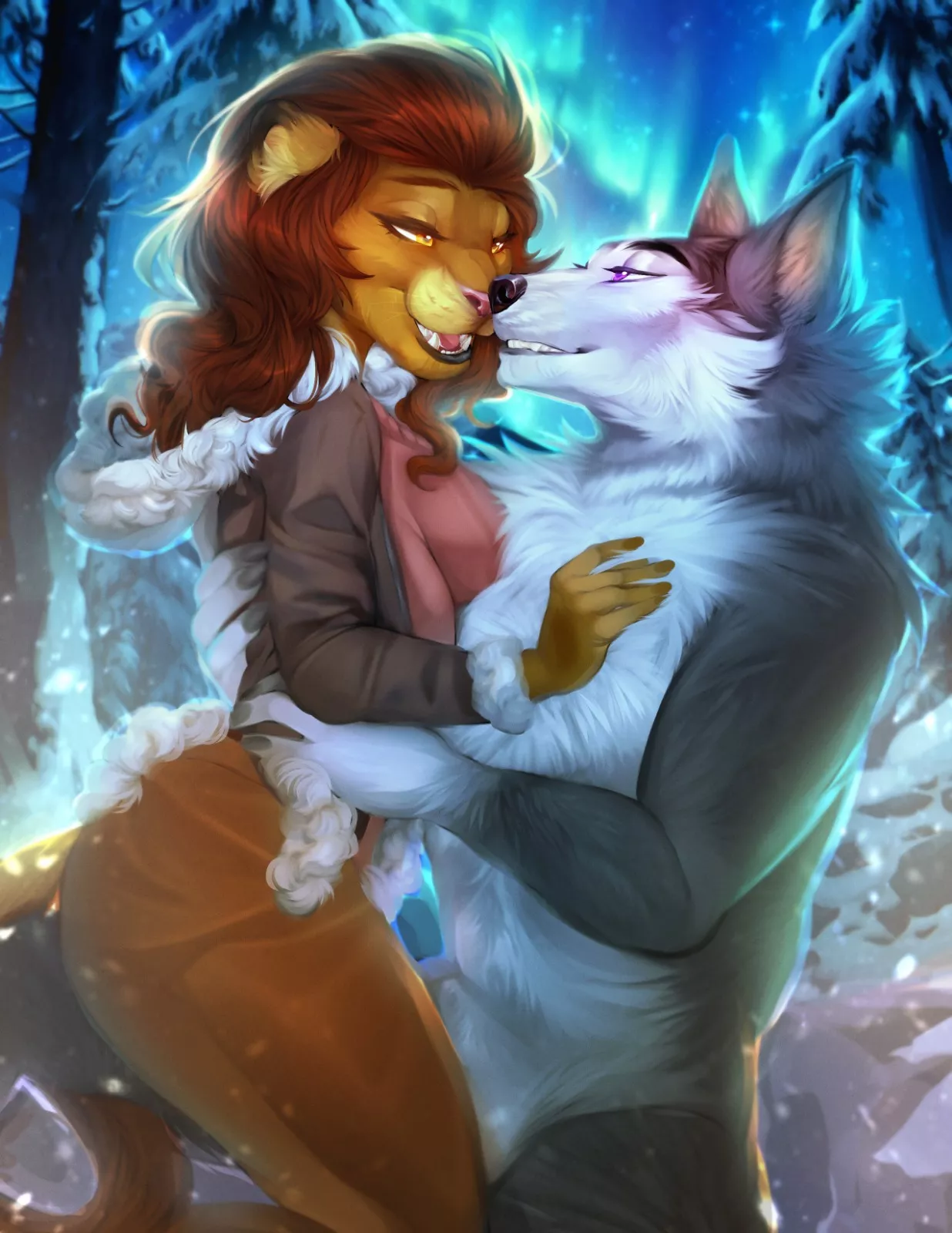 Artwork done for the next upcoming KittMouri's book. Art by me! @moonabel on FA. What do you think? :)