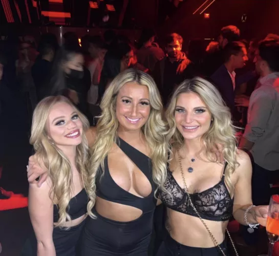 Blondies at the club