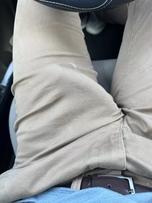 Breaking in some new pants