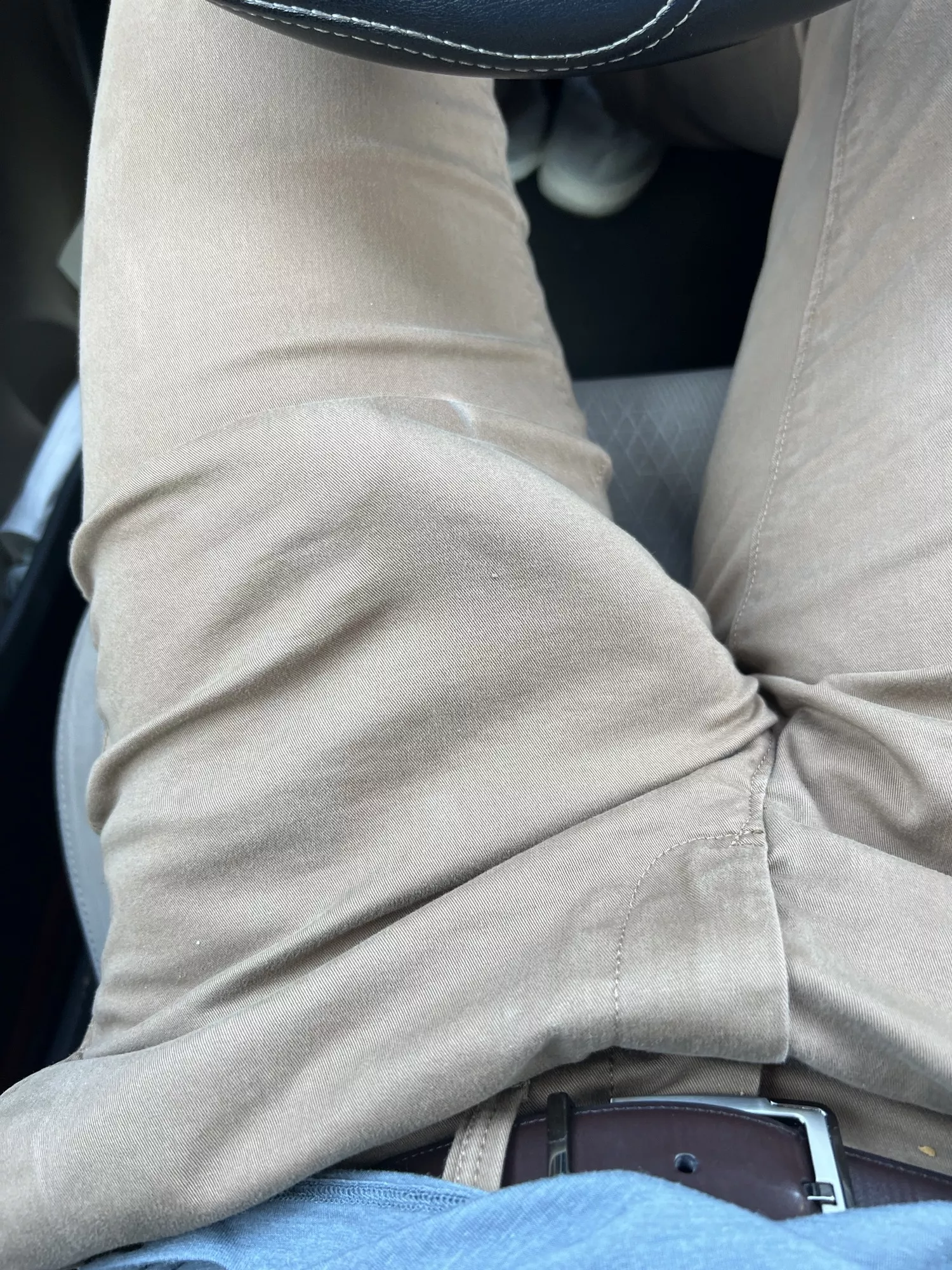 Breaking in some new pants