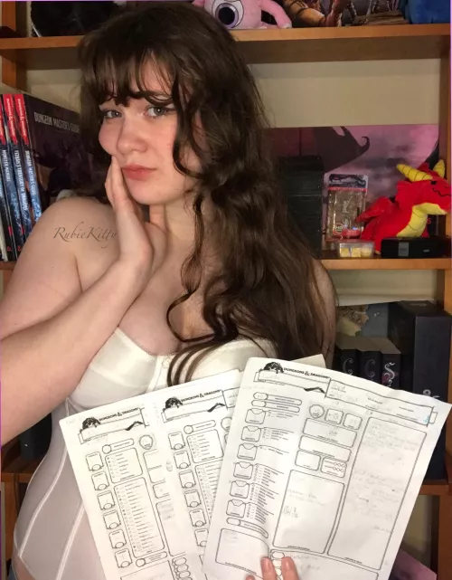Can never have too many character sheets😉