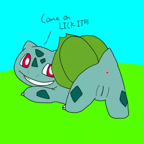 Come on, lick it (I'm the artist) [f]