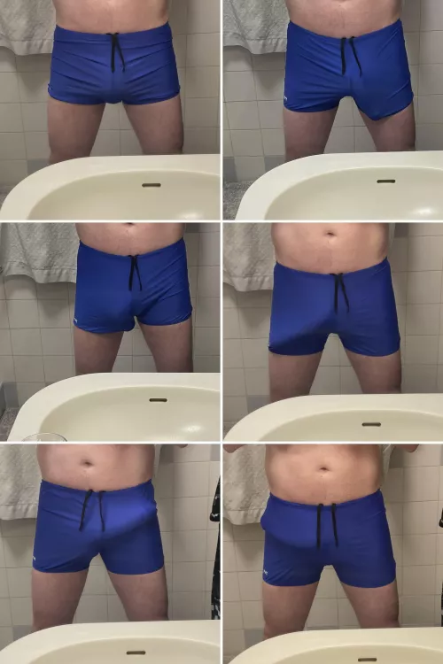 Hard to hide it. Would you go swimming with me??