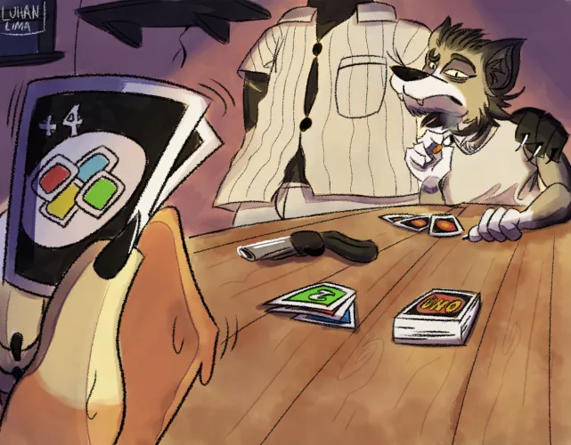Have you ever played uno? :D (Art by me)