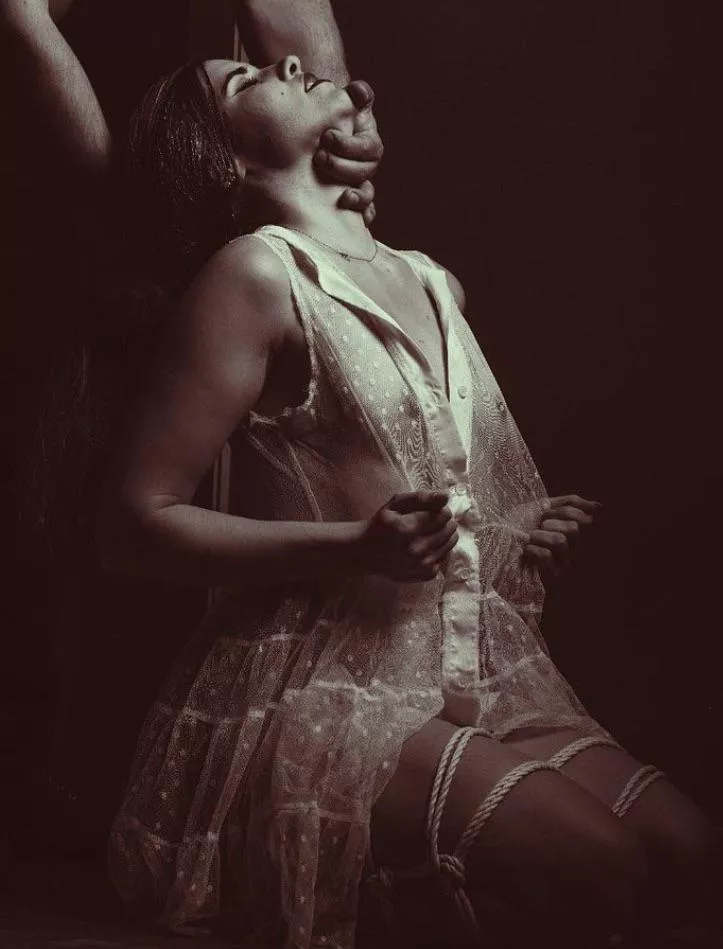 Hold me firmly by my neck and take all my worries away. Now, I am yours.