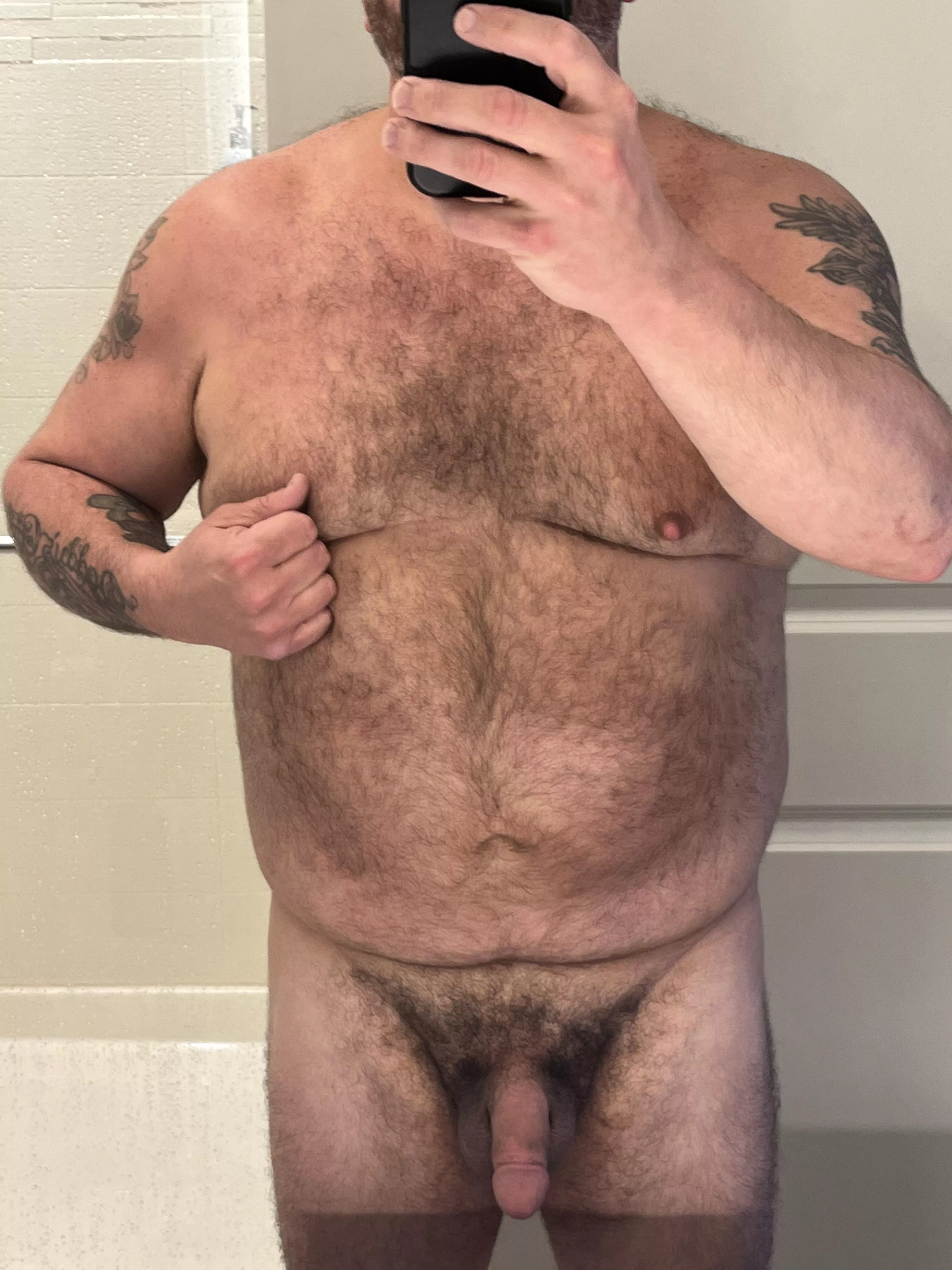 Hotels do something to a man..