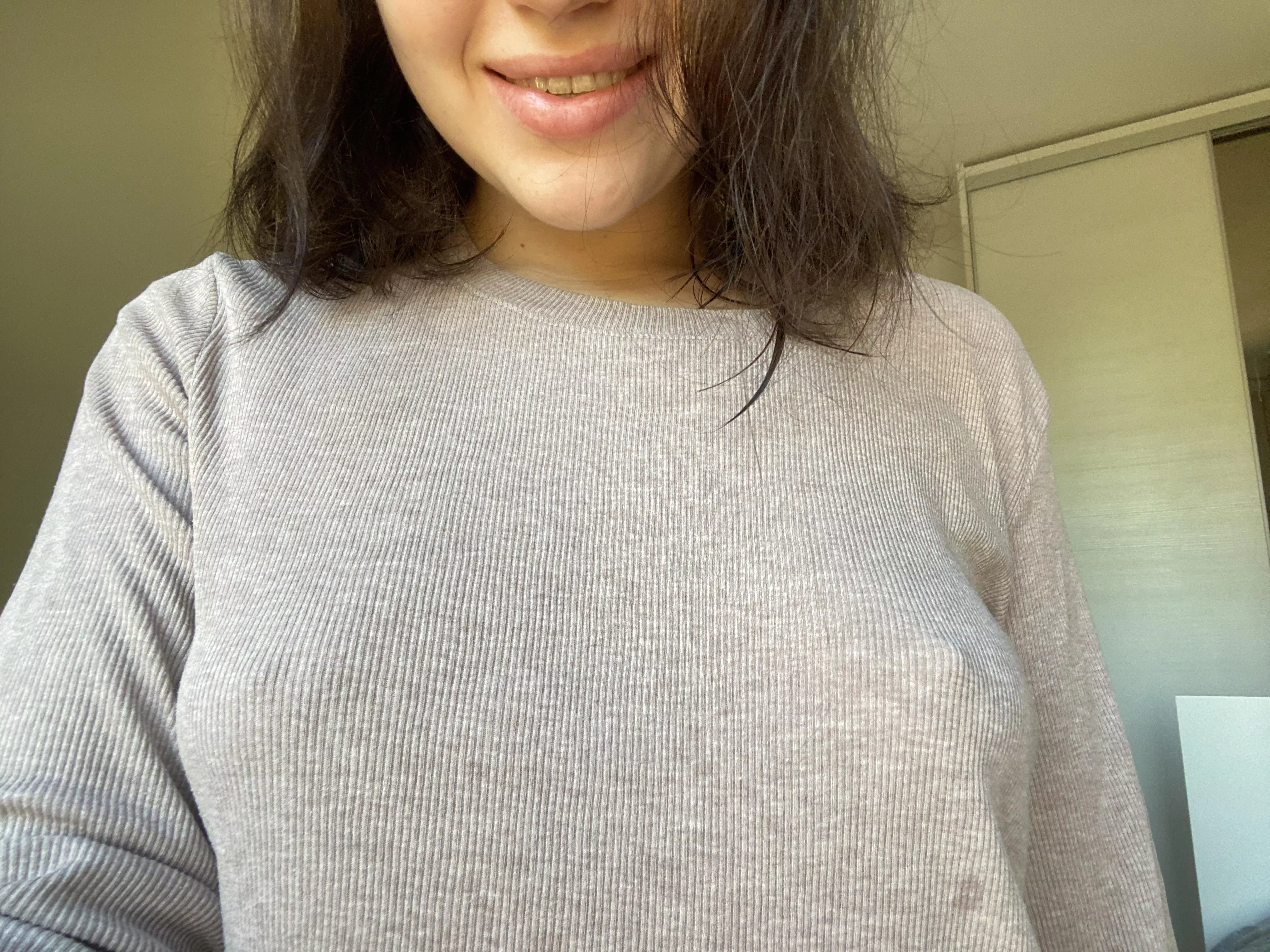 I am happy because I am cozy