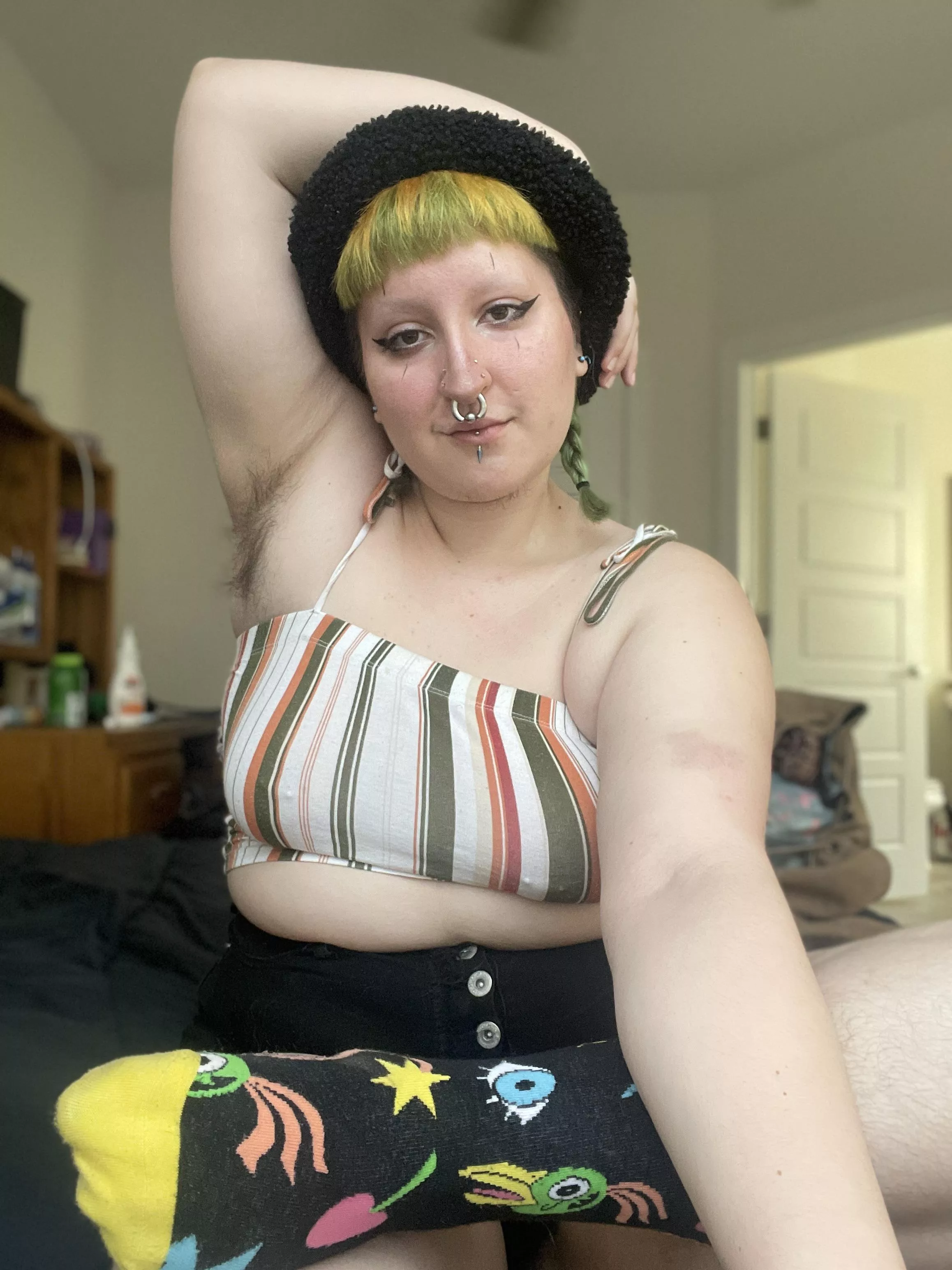 I’m going to sunbathe tomorrow. Excited to stretch out