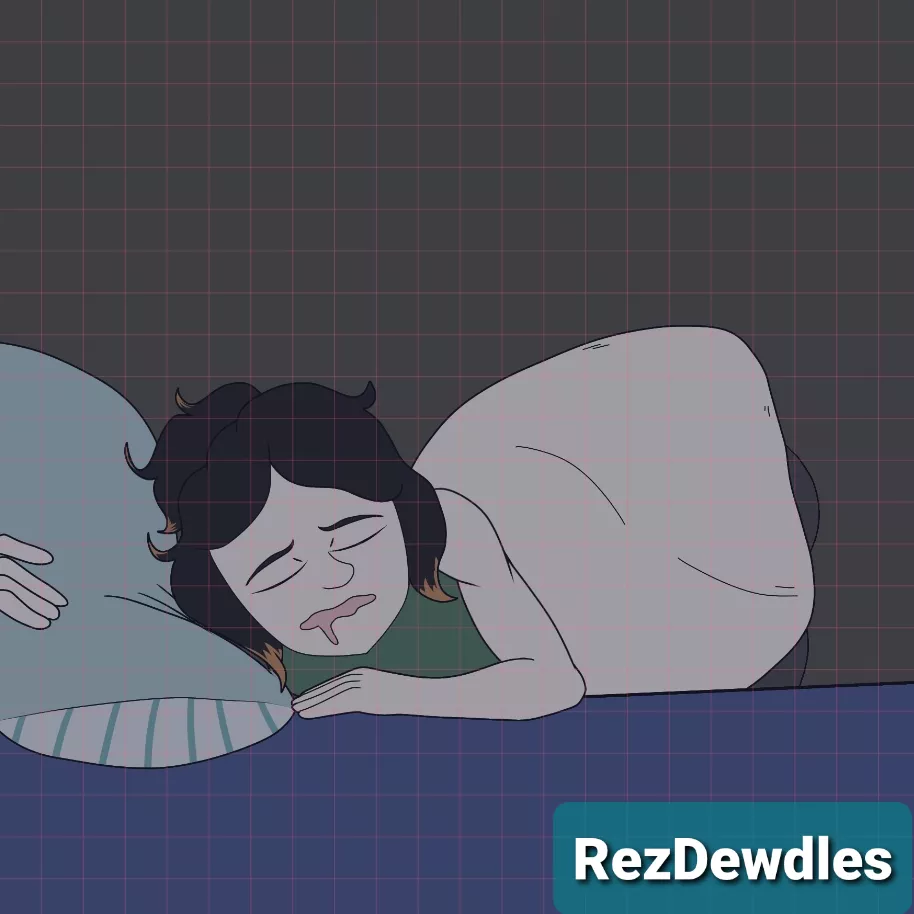 {Image} Vivian's Sleep-Eating (Art by RezDewdles)