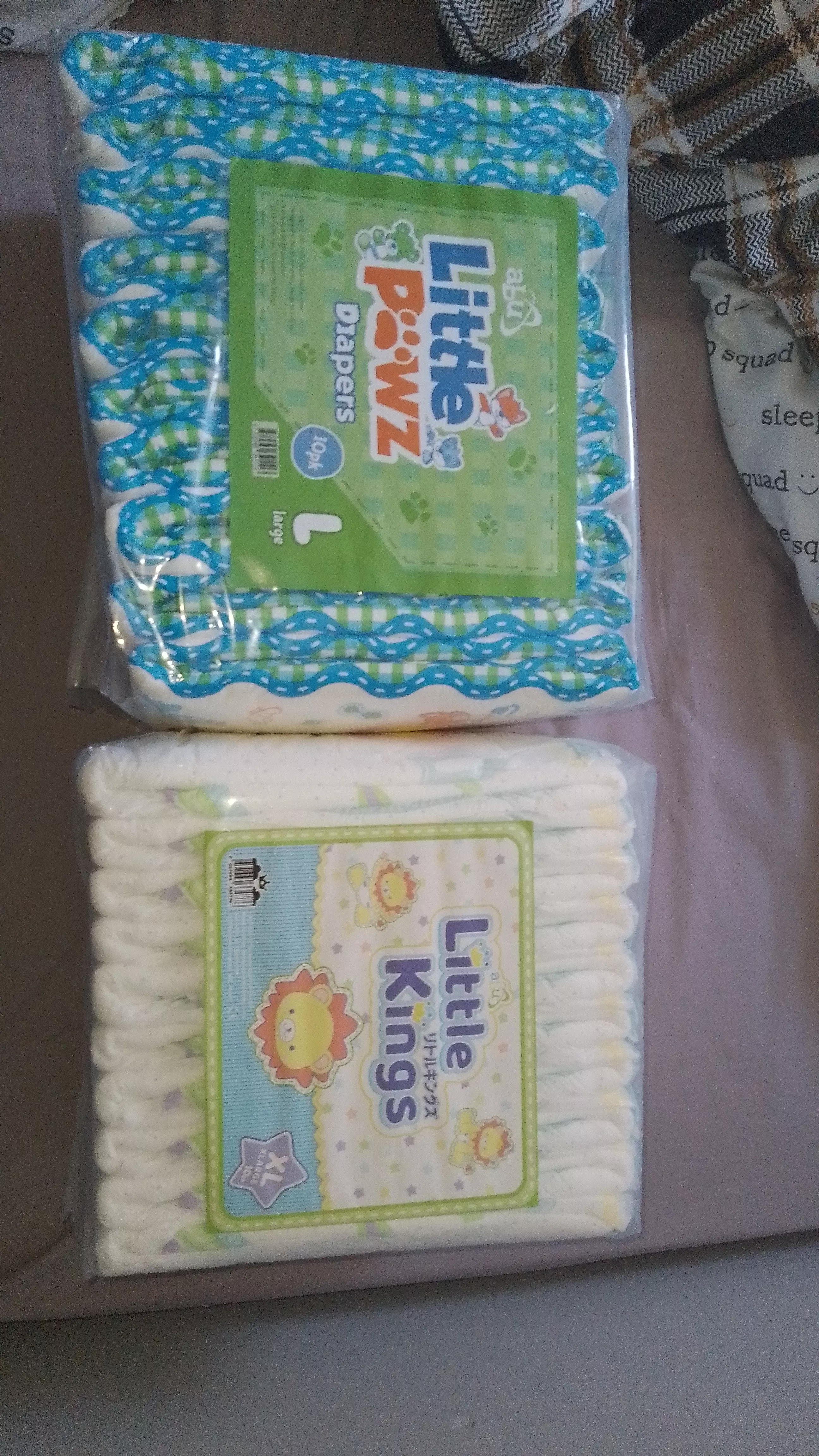 New diapers!! Thanks to all who suggested :>>