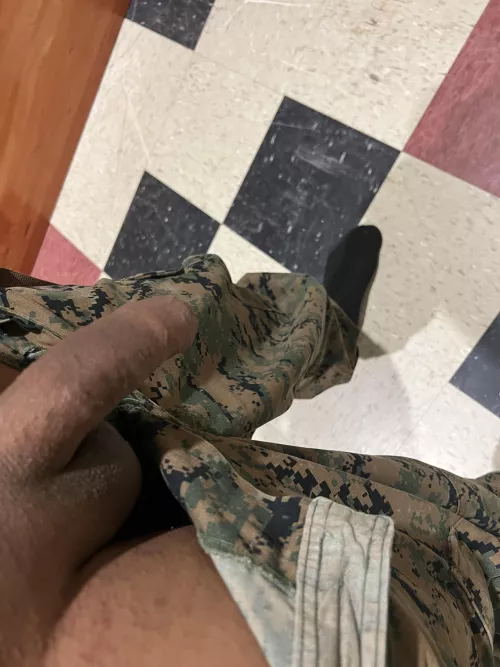 Off Duty and ready to relax.