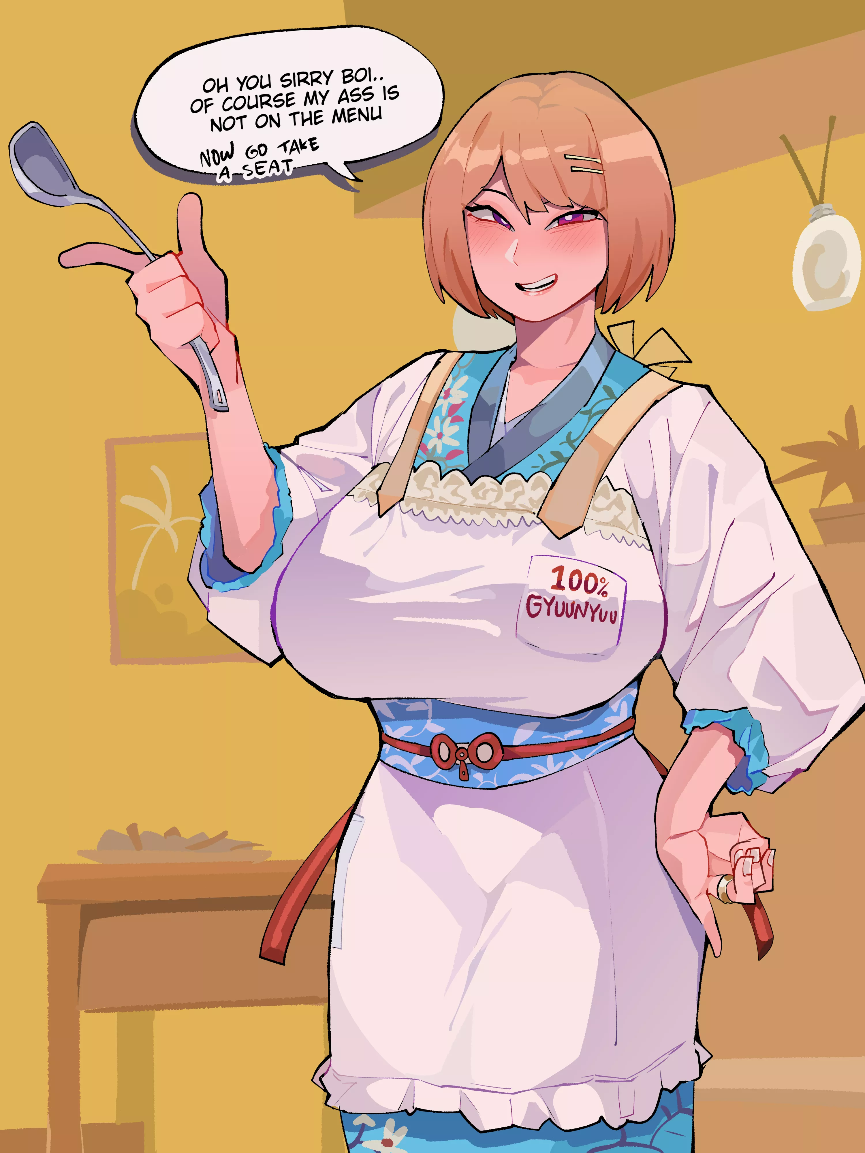 Sharing myOc Chiyoi what do you guys think?