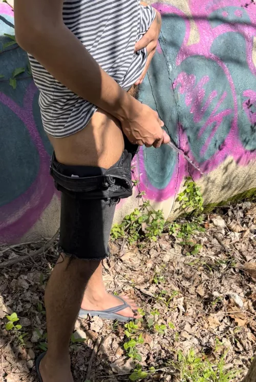 Stopped along the trail, anybody thirsty?