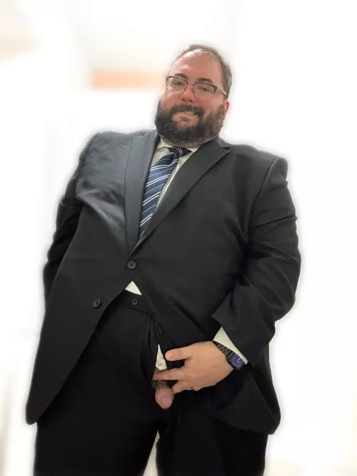 The suit comes off when you go down…