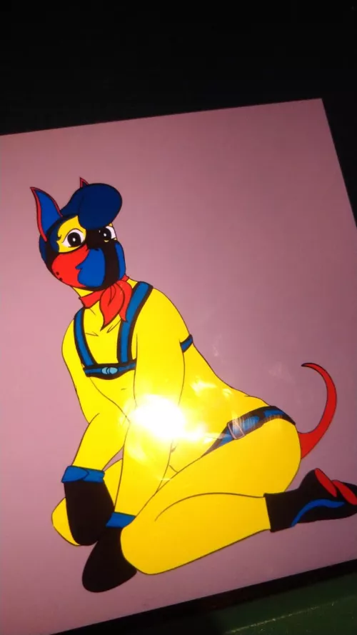 This is cursed, me, procreate, 2023. Wip