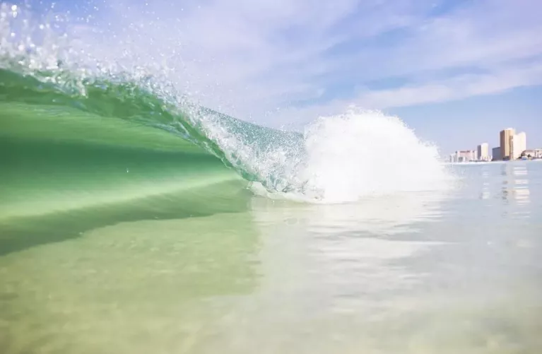 This is why they call it the emerald coast 🌊