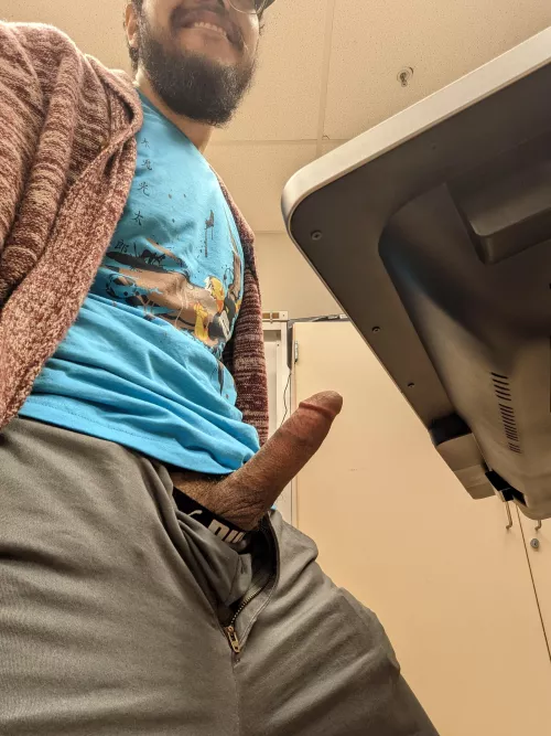 What goes on behind a Professor's Lectern while he's teaching?