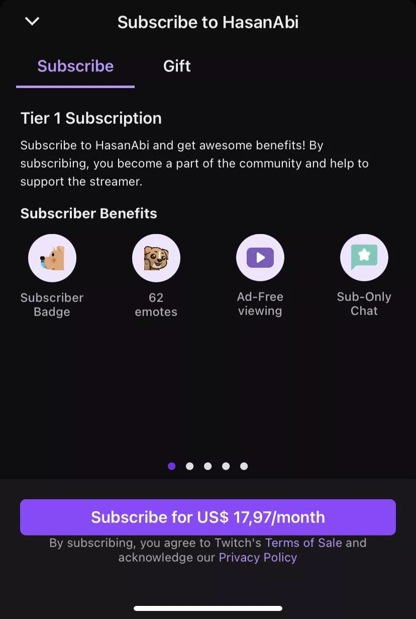 WHY DOES IT COST ALMOST 18 DOLLARS TO SUB???? IS THIS THE NORMAL PRICE??