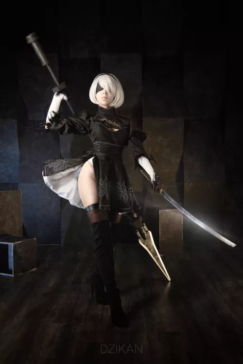 2B (Nier Automata) by Dzikan