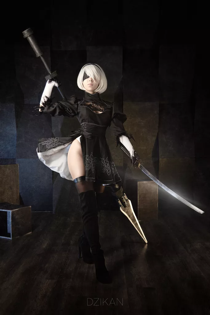 2B (Nier Automata) by Dzikan