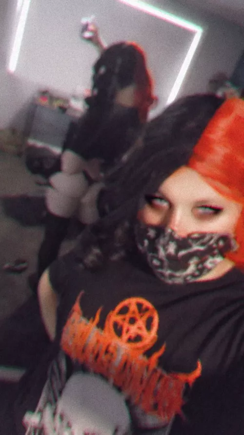 Can I be your thiccc goth femboy